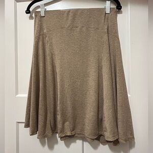 Max Studio Beige Skater Skirt